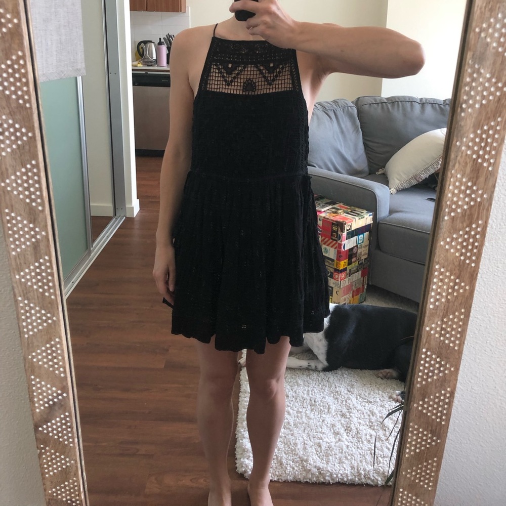 Free people black dress